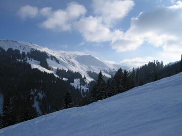 Auf der Asten-Abfahrt nach Kitz