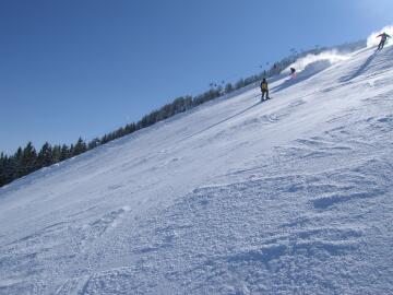 Die wohl steilste Piste