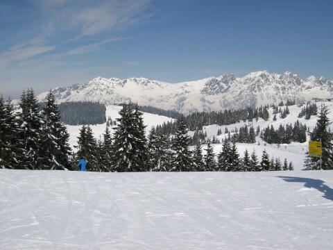 Viel Schnee, schnes Wetter, wenig Leute