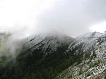 Wetter nicht ideal zum Wandern