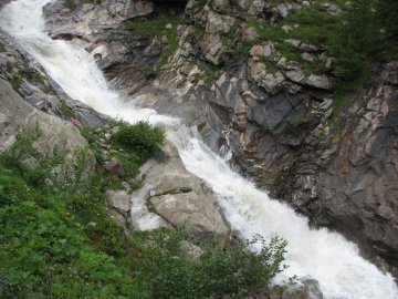 Aufstieg zum Gletscherweg