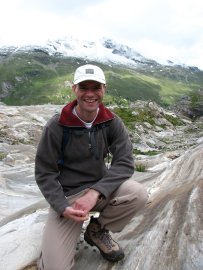 Roman auf dem Gletscherweg