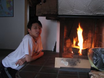 Da hilft nur ein w&auml;rmendes Feuerchen!