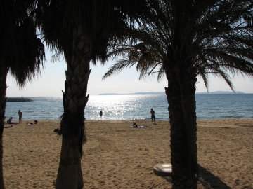 Strand von Le Lavandou