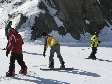 Donny und Georg - aka Snowboard-Zwerg