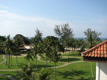 Aussicht vom Zimmer - Kategorie mit Meersicht