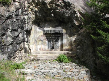 Kanone einer Festung