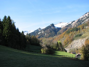 Berge bei Mellau